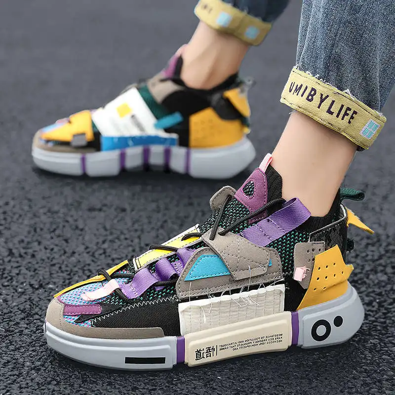 

Elastic Laces Men Running Shoes Sneakers Number 6.5 Sports Man Shoes Brand Trainers Man Luxury Sneakers Red Sport Shoes Tennis