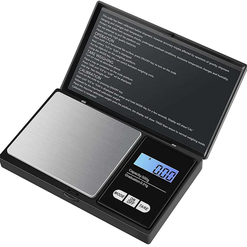 Newest PRO-20B V2 0.001g 1MG Digital Precision Scale Jewelry Gold Reload Precise 