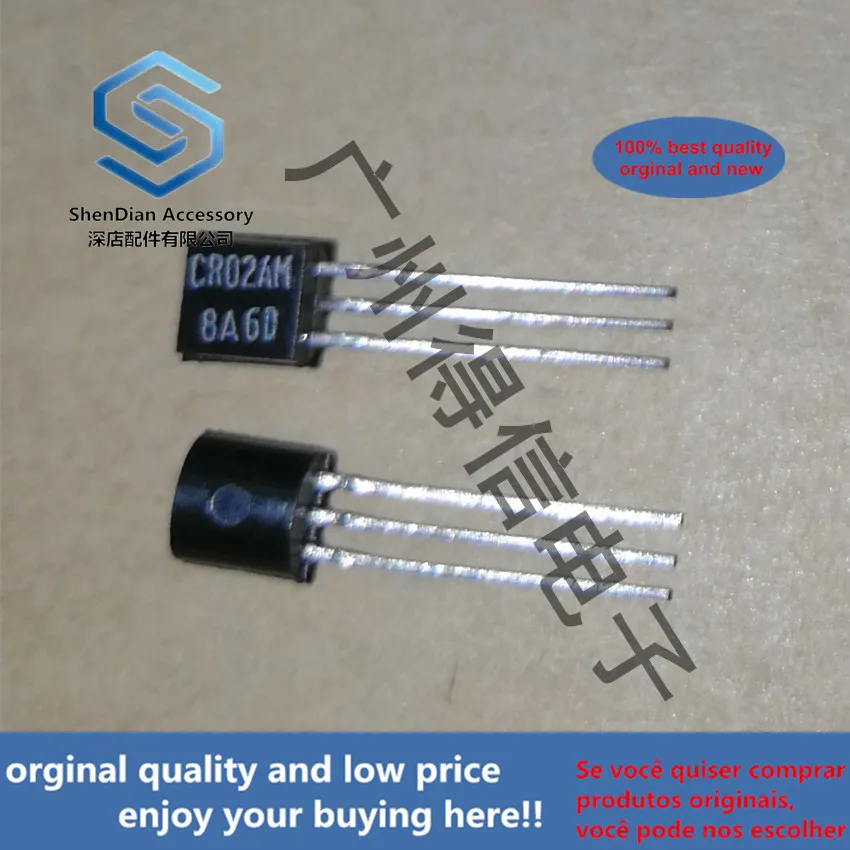 

10pcs 100% new and orginal CR02AM-8 CR02 TO-92 LOW POWER USE GLASS PASSIVATION TYPE in stock