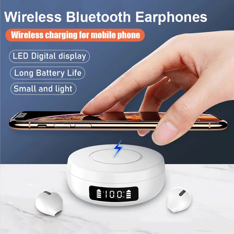 

Bluetooth-наушники X6WS с шумоподавлением, TWS, с микрофоном