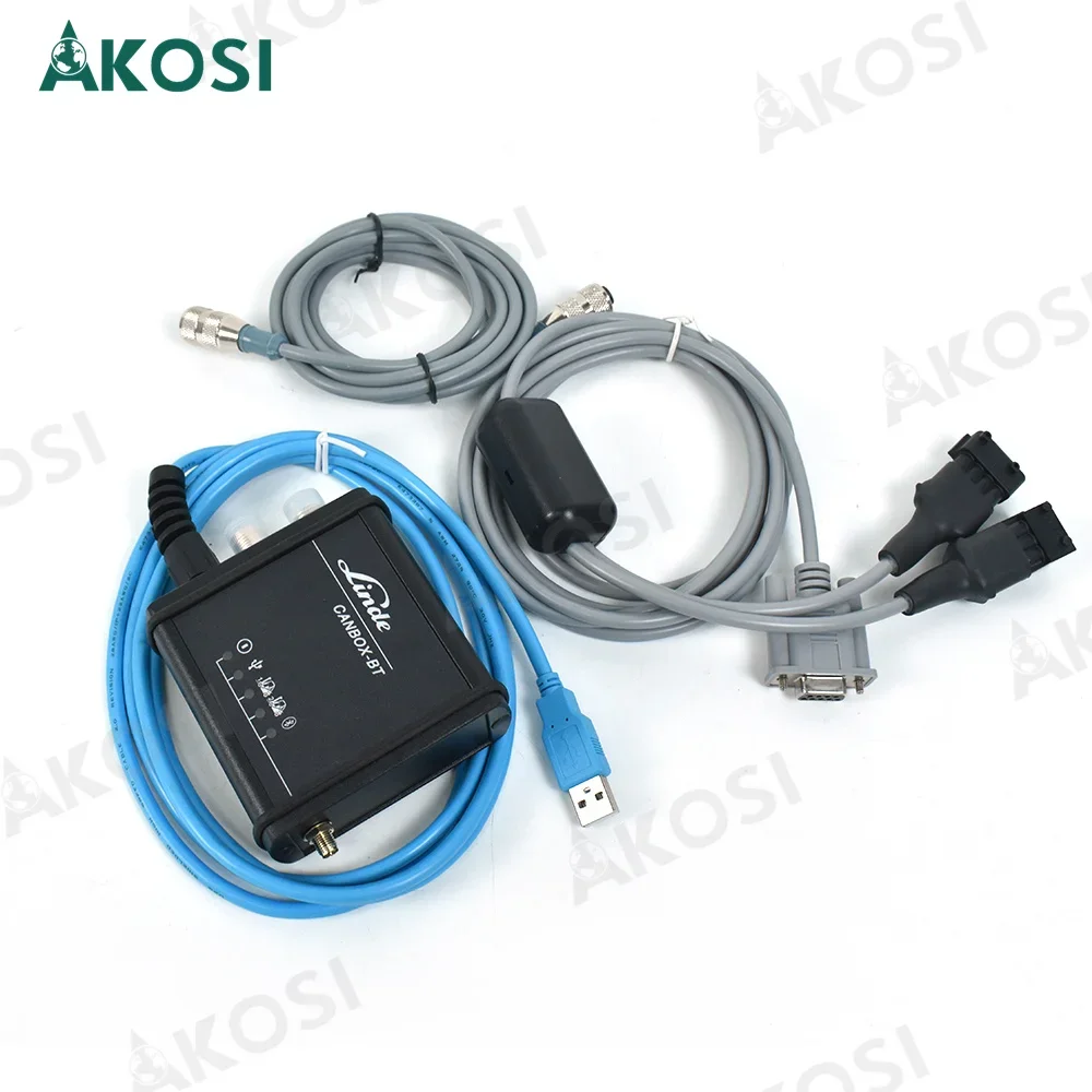 Диагностический инструмент вилочного погрузчика V2024 Для linde Canbox адаптер BT