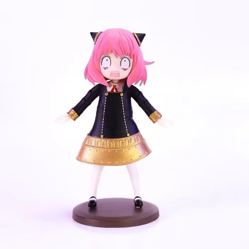 

10CM Japan Anime SPY×FAMILY Loid Forger Figure Twilight Anya Forgers Comics PVC Face-Changing Action New Fiugines Doll