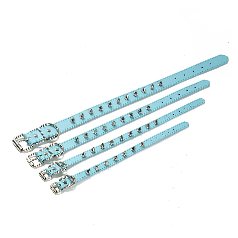 Разноцветный фон дешевый ремень из искусственной кожи регулируемое ожерелье для