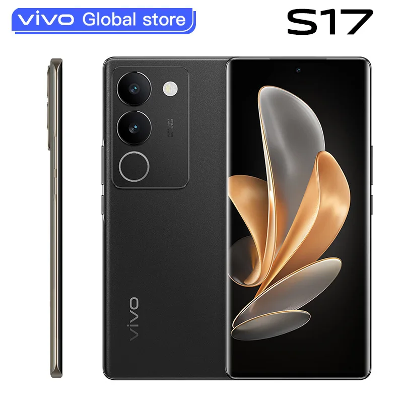 Original VIVO S17 5G Mobile Phone 6.78 Inch Snapdragon 778G Plus Octa Core 80W SuperFlash Charge 50M Triple Camera NFC
