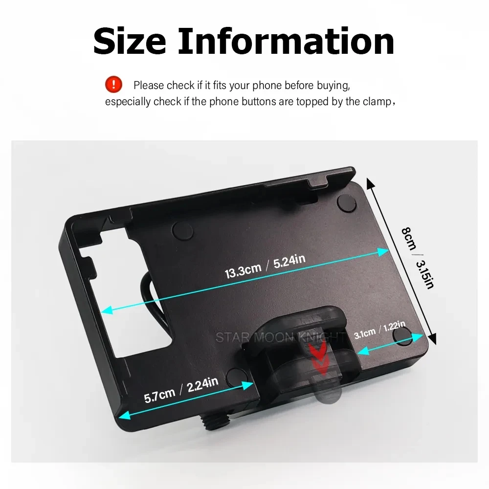 Усиленный держатель для навигации на лобовое стекло зарядки телефона Holde Pan America