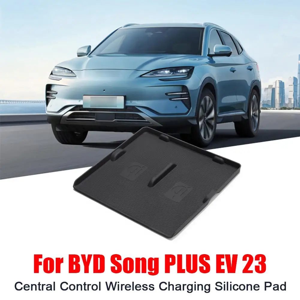 Центральный Противоскользящий силиконовый коврик для 23 Byd Song Plus Ev Pa X3y1