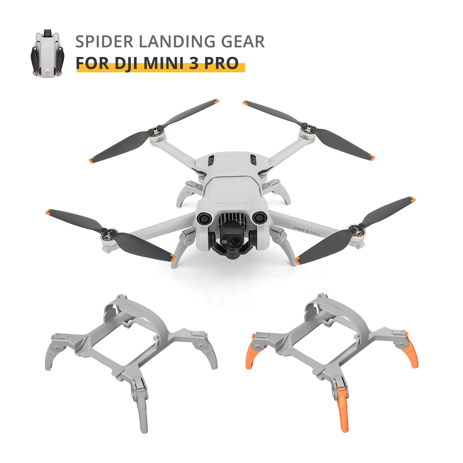

Folding Landing Gear For DJI Mini 3 Pro Quick Release Height Protector Extended Leg Extensions Drone Accessories