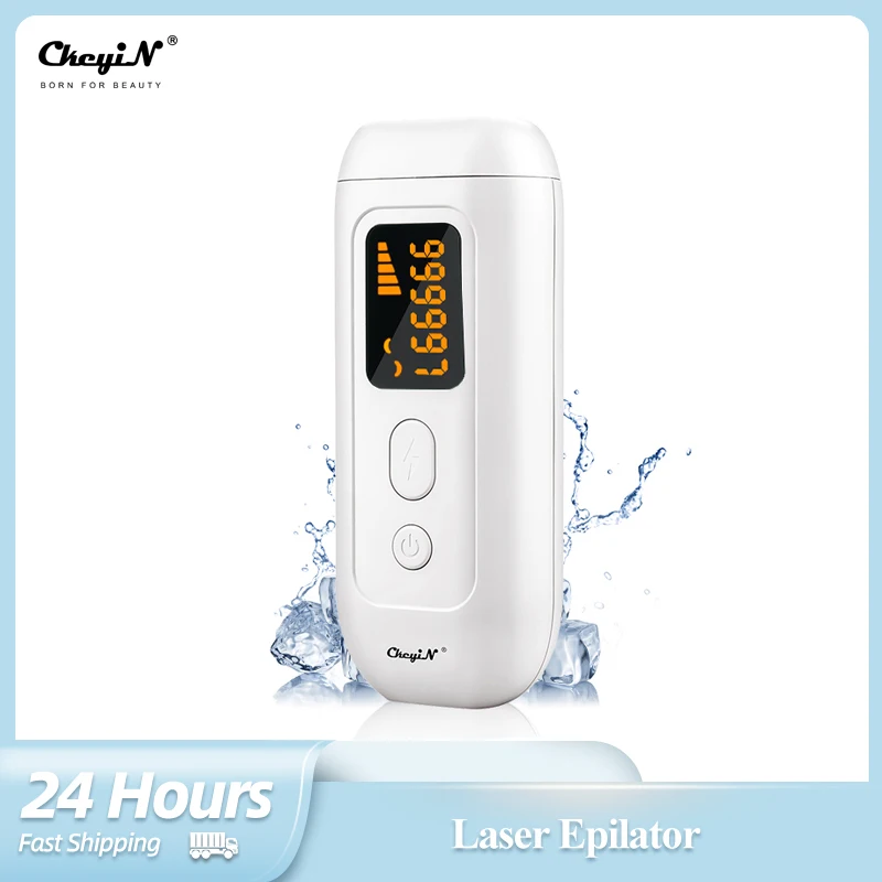 

CkeyiN женский лазерный эпилятор IPL постоянное электрическое Удаление волос безболезненное депиляционное устройство для лица женское Бритва ...