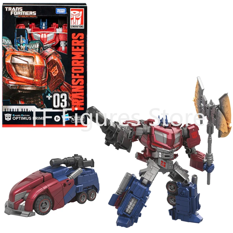 Трансформеры Studio Series Gamer Edition Op Prime Bumblebee Megatron Barricade Sidewipe Starscream