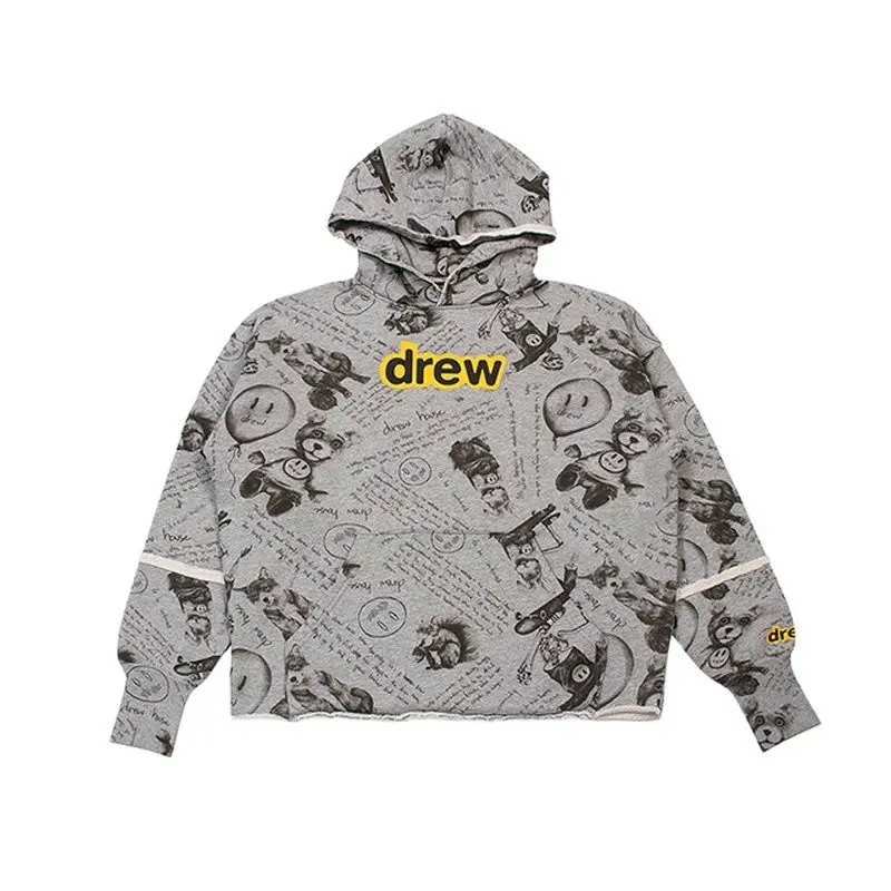

DREW 1:1 Man Hoodies high quality Cotton Sweatshirts Men Clothing Sweatshirt Woman Women's USA Brand Justin Bieber Balloon