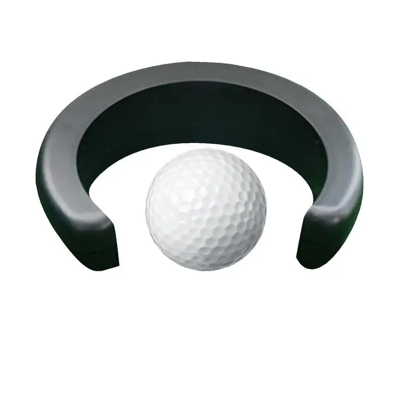 

1 Pcs Golf Hole Cup ABS White Golf Putting Green Hole Cup Cover Ring Golf Course Practice Putting Trainer Opening Design