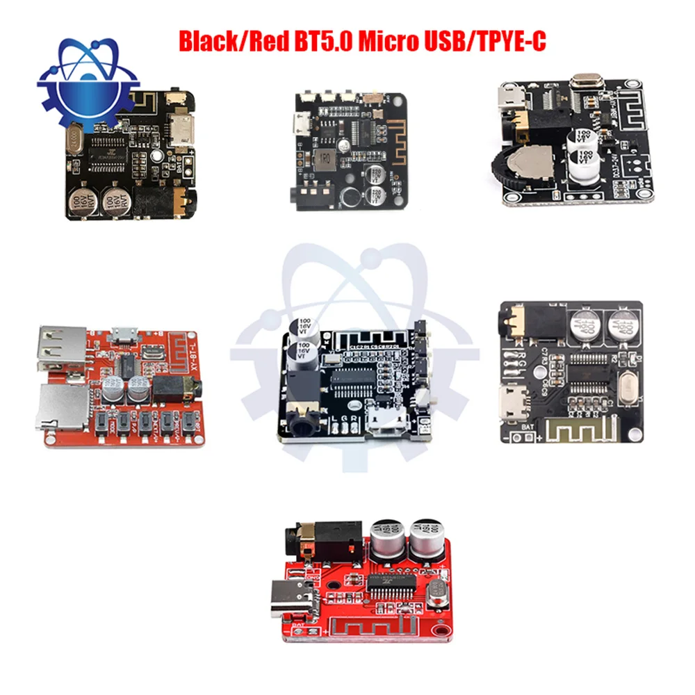 

DIY Bluetooth Audio Receiver board Bluetooth 4.1 5.0 mp3 Lossless Decoder Board Wireless Stereo Music Module 3.7-5V for Arduino