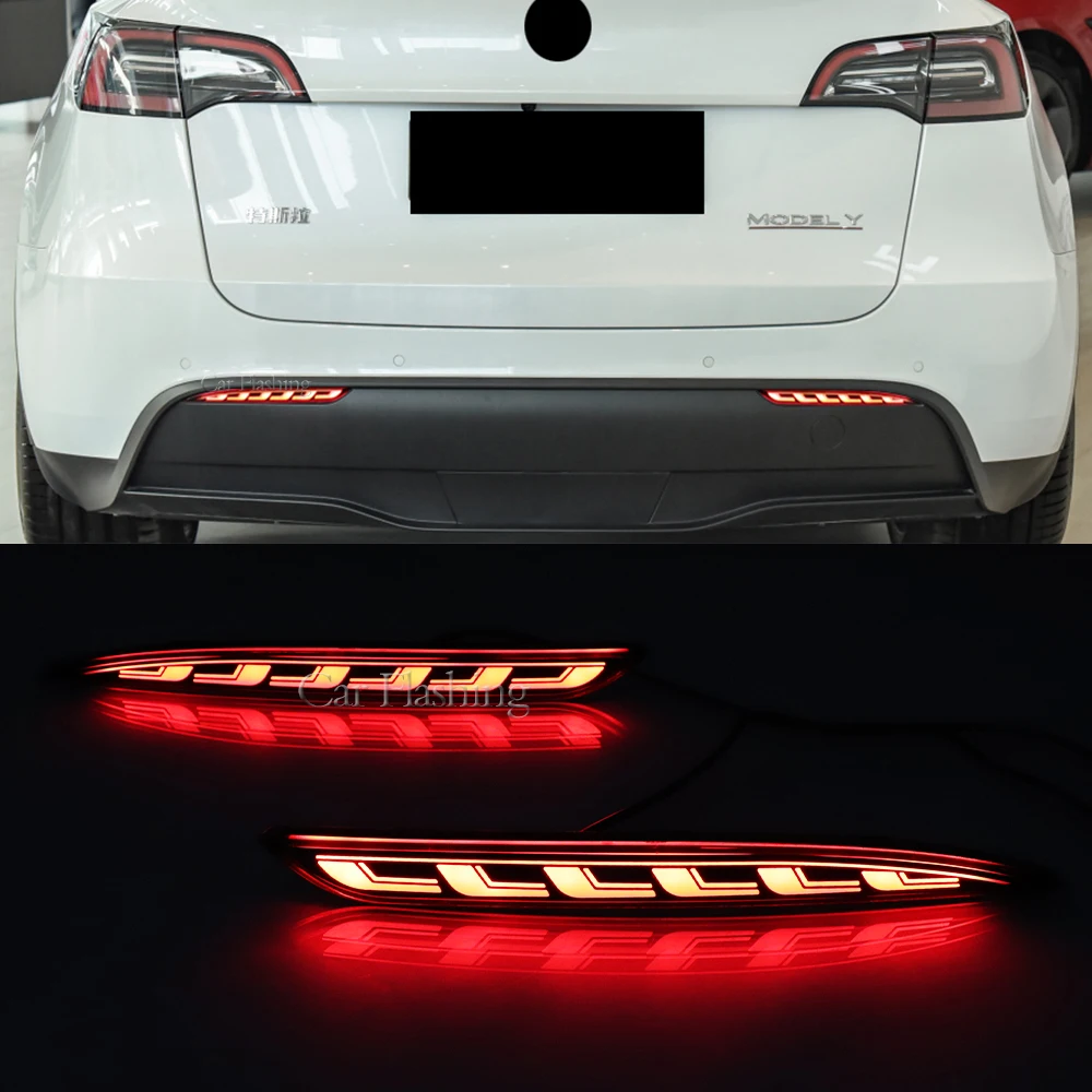 2 шт. задние противотуманные фары Tesla Model 3 2016-2022 модель Y 2019-2022 |