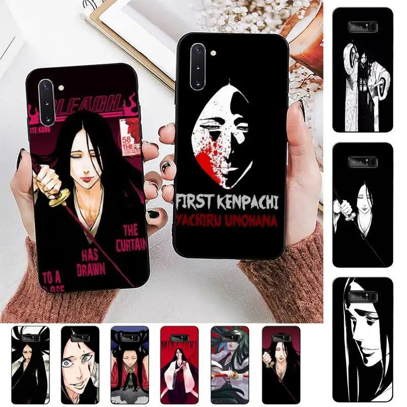 

Unohana Retsu Bleach Japanese Anime Phone Case for Samsung Note 5 7 8 9 10 20 pro plus lite ultra A21 12 72