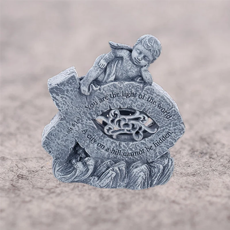 

Предсказание, молитвенные детские украшения в виде ангела, украшение для офиса и дома, статуэтка ангела в виде крыла, подарок