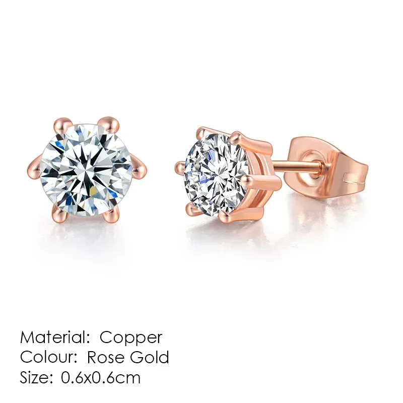 Новинка модные женские серьги-гвоздики Y2K из нержавеющей стали для прокола хряща