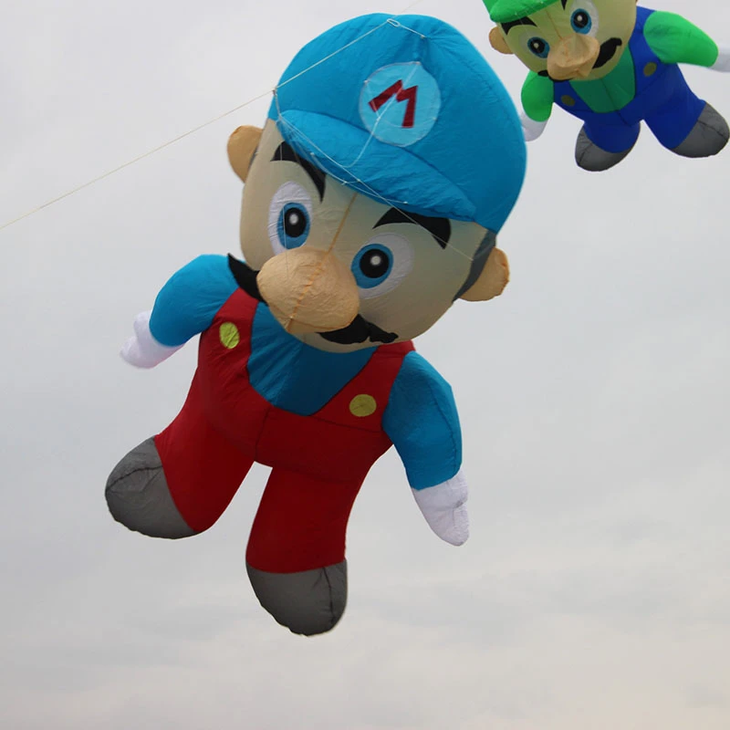 Новое поступление 3 5 м мягкий надувной мультяшный воздушный змей