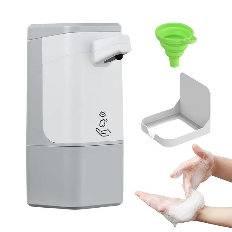 

Automatic Soap Dispenser Touchless 600ml Battery Operated With Adjustable Soap Volume Infrared Sensor For Home Kitchen