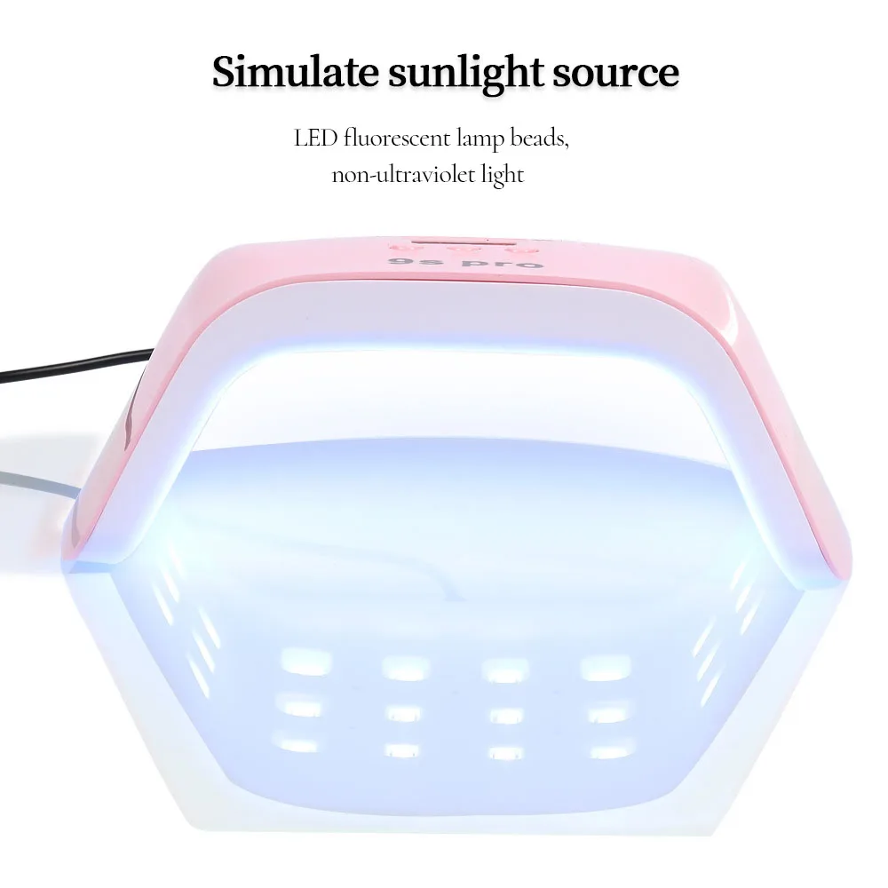 LINMANDA трапециевидная сушилка для гель-лака ногтей с 24 УФ светодиодами лампа