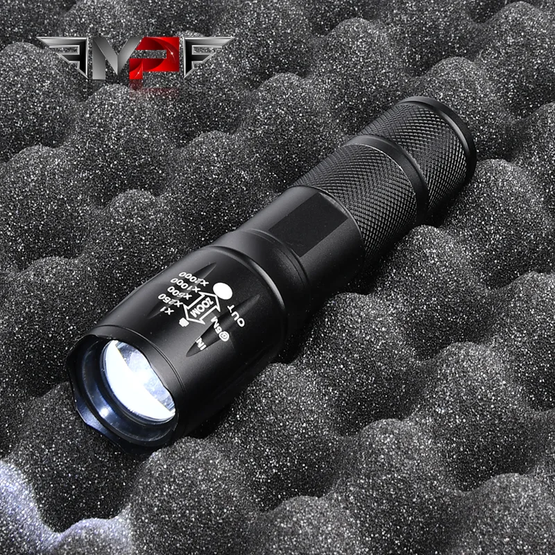 Тактический металлический фонарик, портативный фонарик из сплава, портативный фонарик из сплава с USB-зарядкой, уличный фонарь для ночной рыбалки