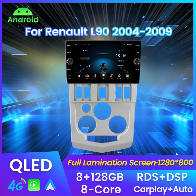 

Автомагнитола 2 Din для Renault Logan L90 2004 2005 2006 2007 2008 2009