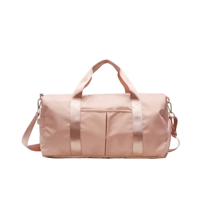 Dry Wet Separated Gym Bag, Sport Gym Duffle Holdall Bag Training Handbag Yoga bag Travel Overnight Weekend Shoulder Tote Bag wit