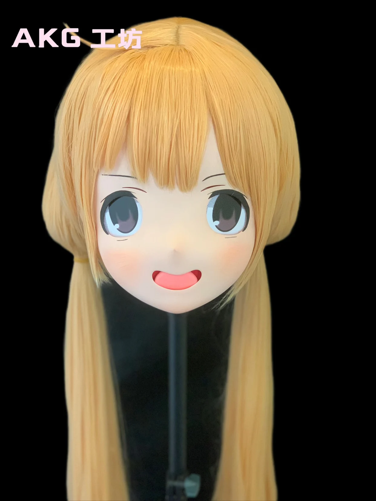 

(AKG017) Customize Character Female/Girl Resin Kig Full/Half Head With Lock Anime Cosplay Japanese Animego Kigurumi Mask