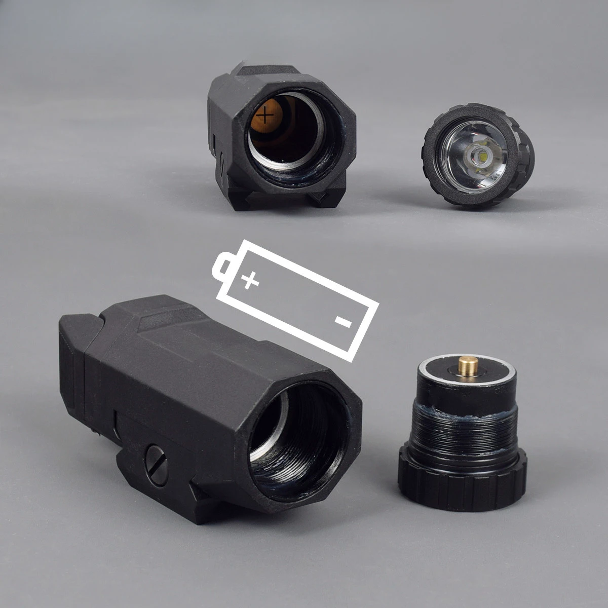 Пистолет для страйкбольной винтовки INFORCE WML Masterfire APL подходит охотничьего фонаря