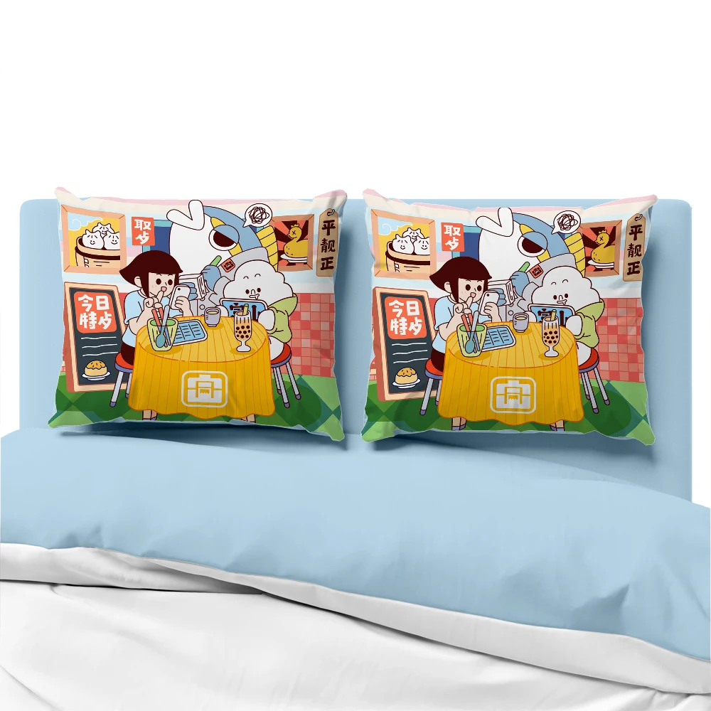 

Cartoon Pillow cover Luxury Decorative pillow case for sofa Bedding Pillowcase lovely Pillowcovers for kids baby child table