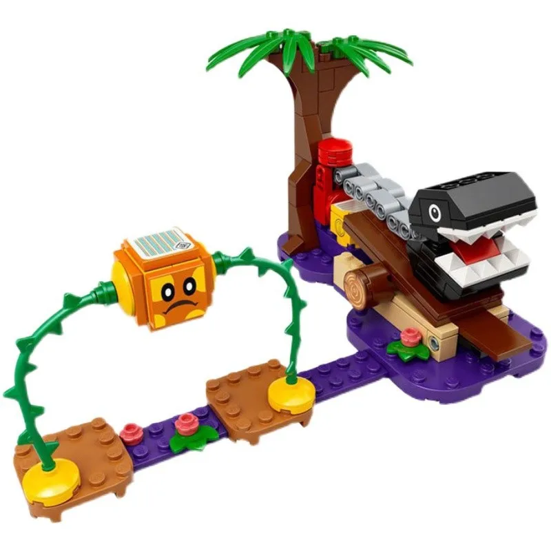 

Конструктор «Супер джунгли», набор строительных блоков, маленький развивающий конструктор, сборные блоки, игрушки для детей