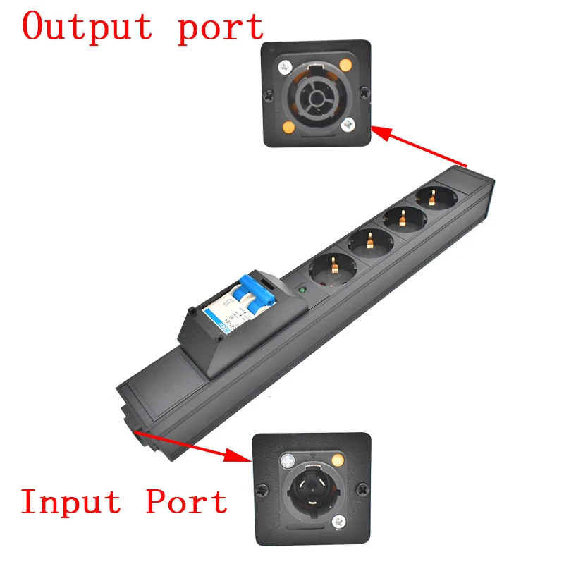 Воздушный переключатель Strider Rui 20A NAC3FPX NAC3MPX PDU удлинитель питания Schuko Powerlink 3P