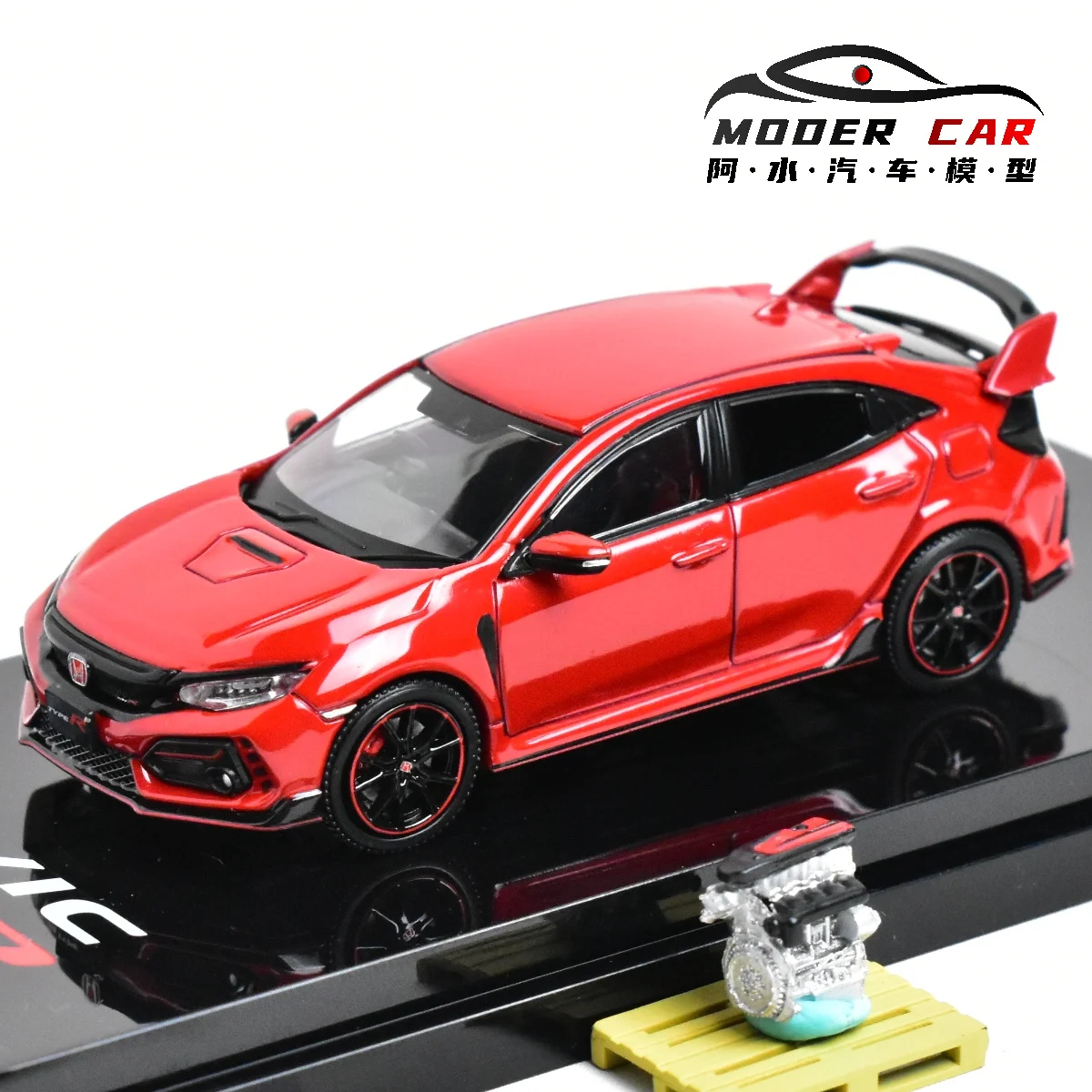 Хобби Япония HJ 1:64 CIVIC FK8 FK7 Тип R модель автомобиля