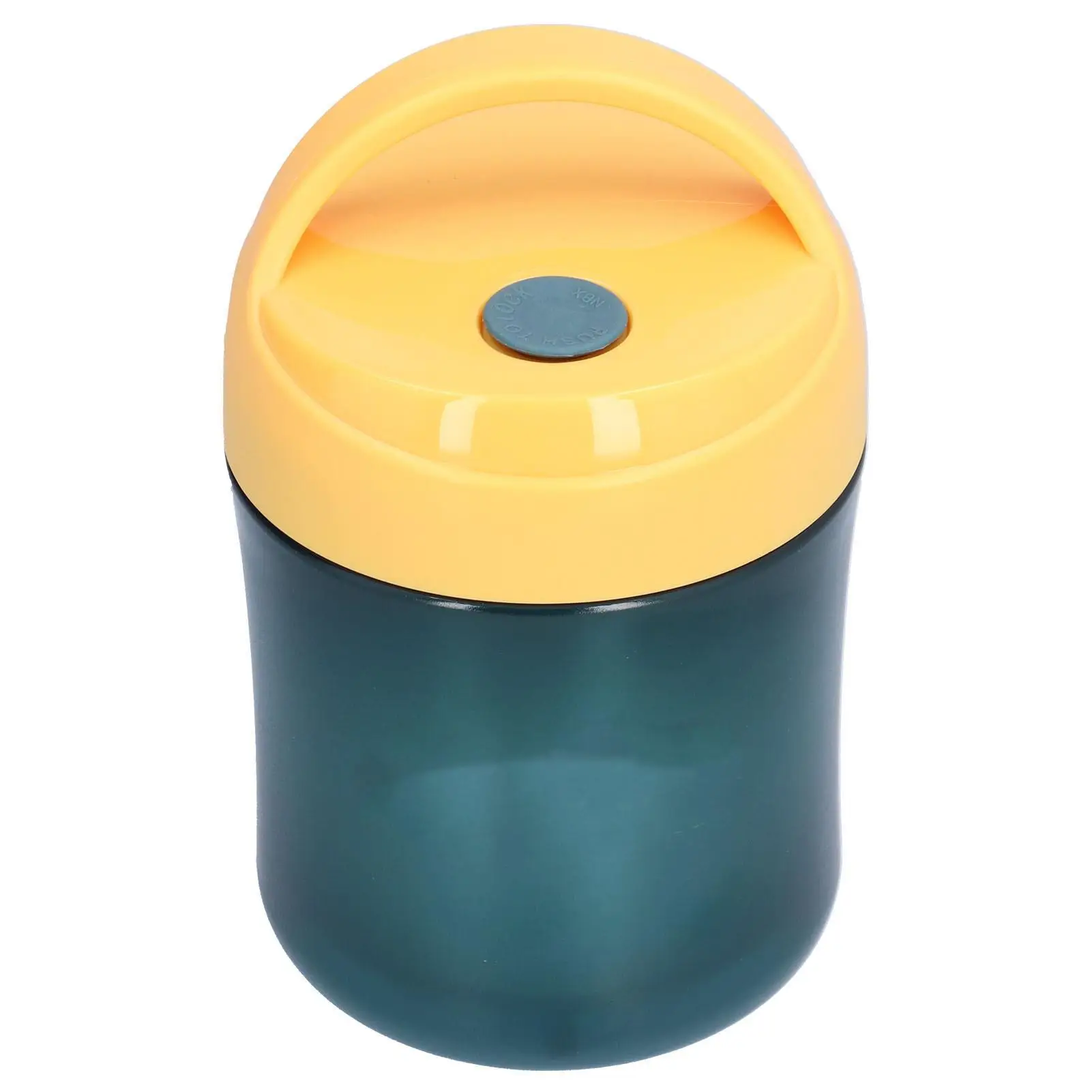 Изолированная банка для еды из нержавеющей стали с крючками и ручками | Идеально