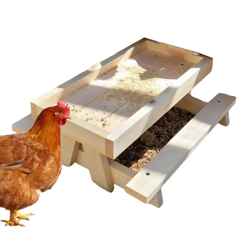 

Стол для цыплят и пикника, 14,96X7,67X7,87 дюйма