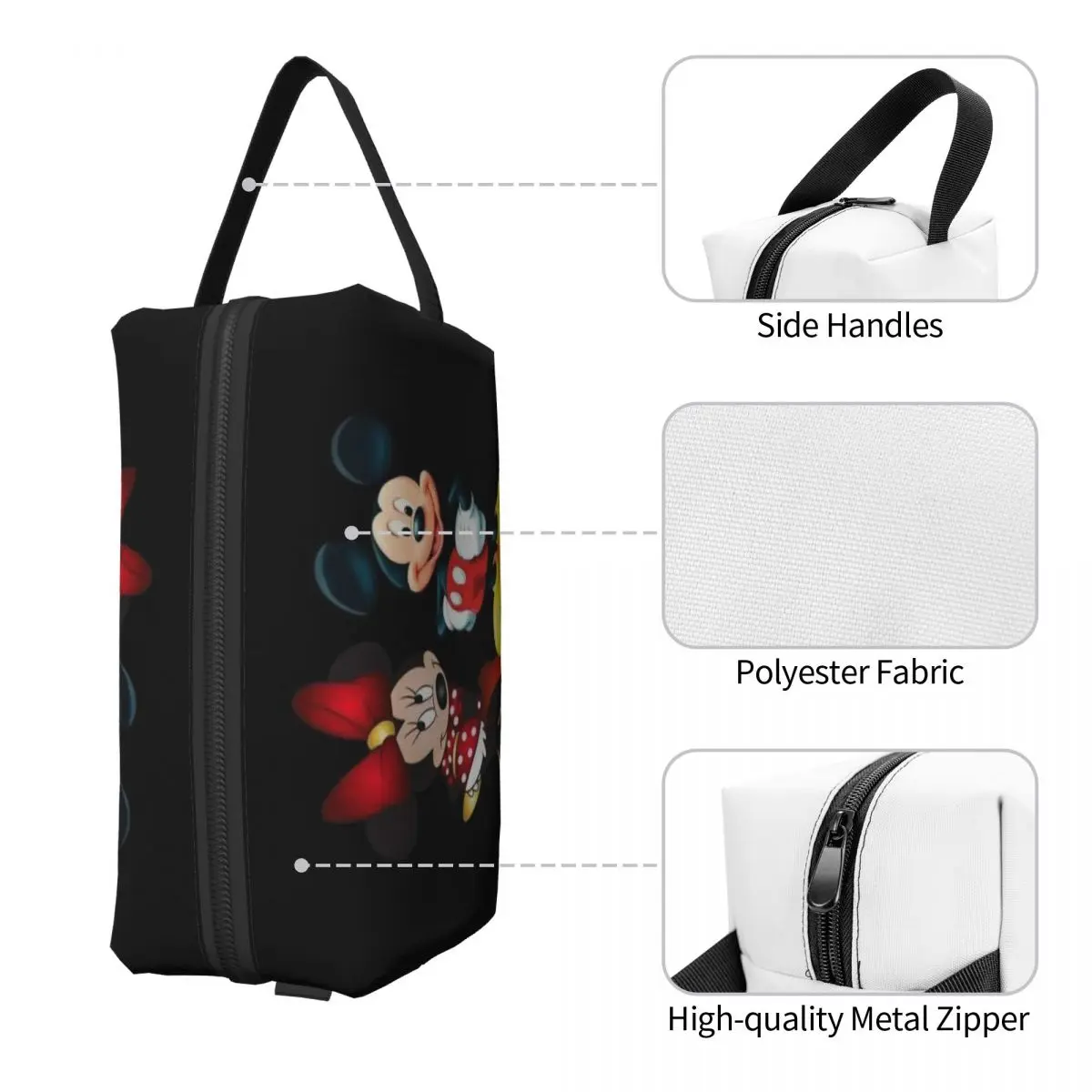 Косметичка женская с Микки Маусом и Минни дорожный органайзер для туалетных