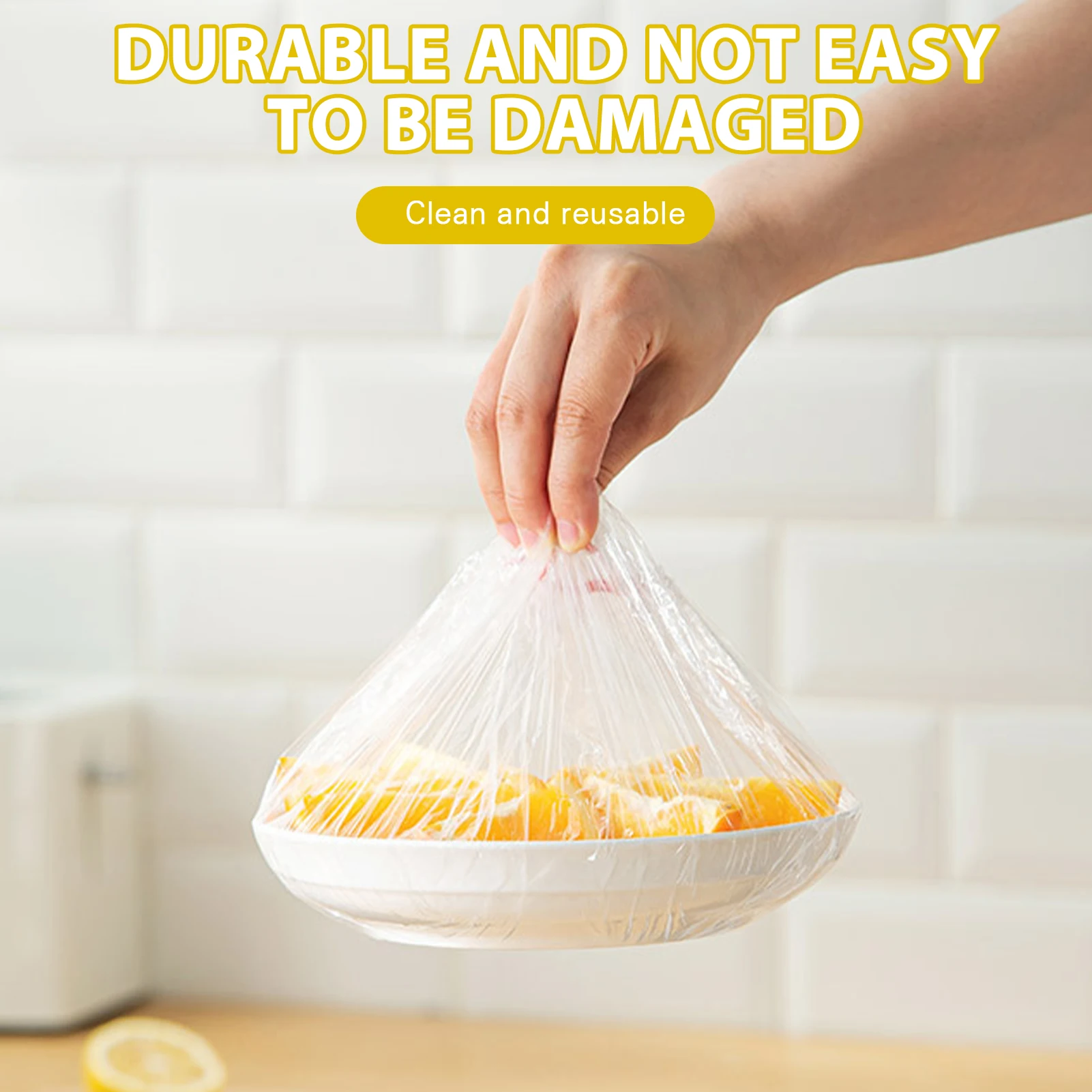 

100PCS Disposable Durable Food Storage Cover for Bowls Elastic Plate Silicone Lid Covers Vacuum Bags For Kitchen Food Fresh Seal