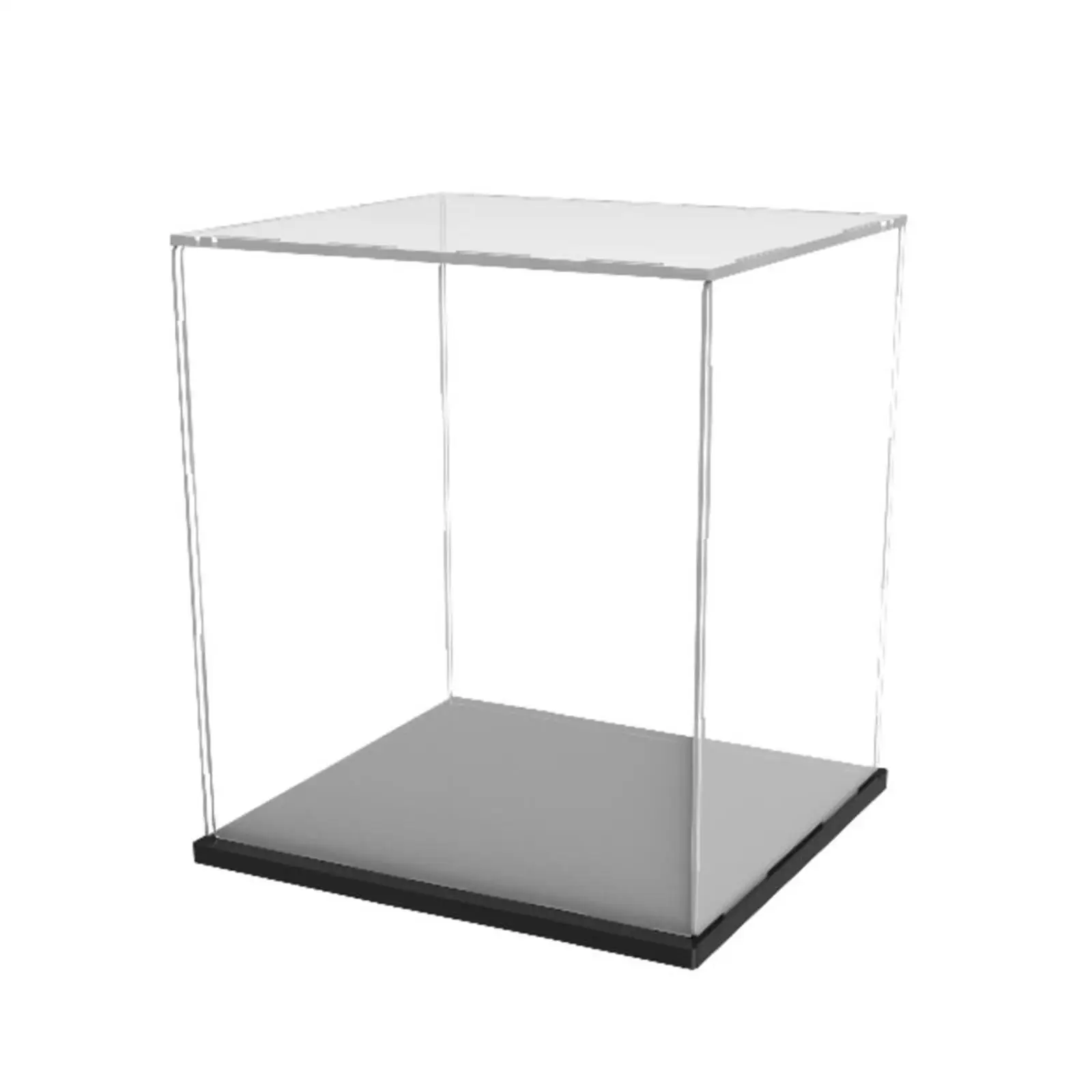 

Showcase,Dustproof Assemble Organizing Countertop Box,Clear Acrylic Box for Toys 1/35 Model Action Figures