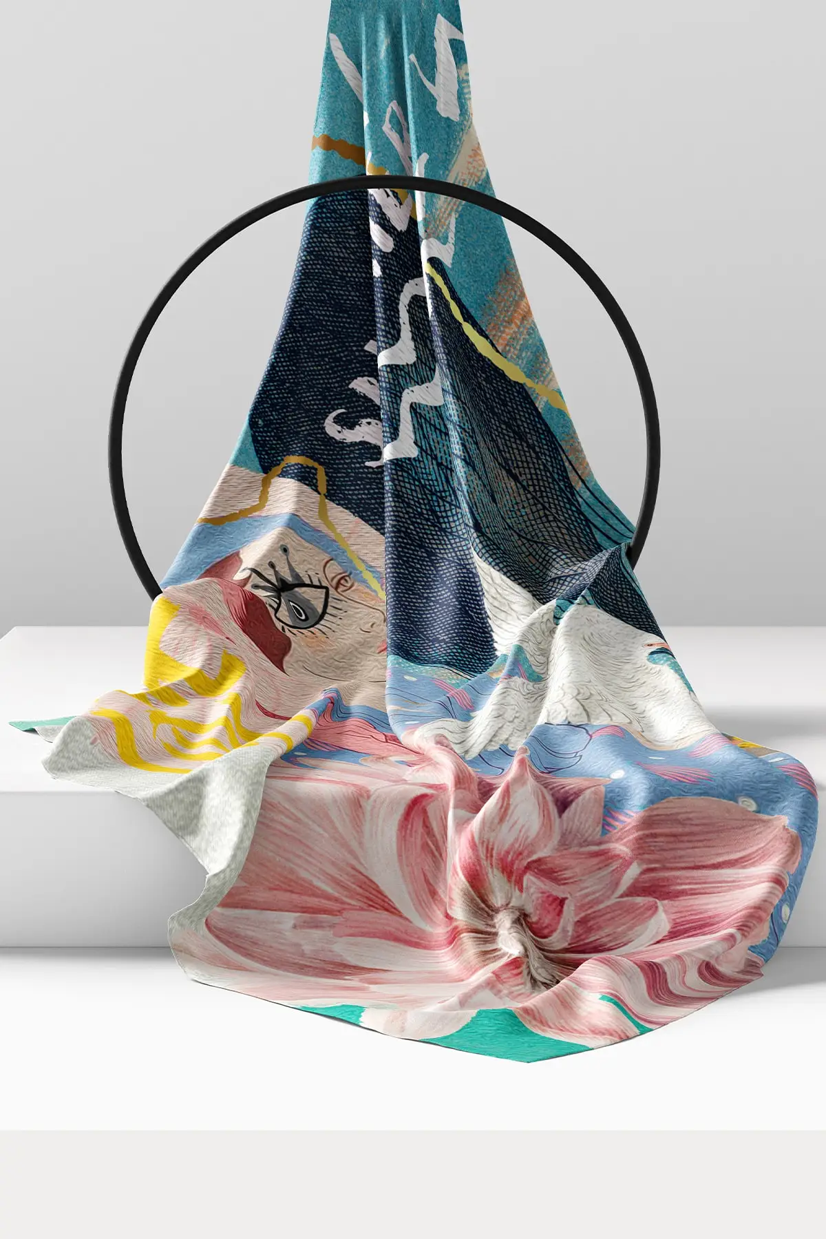 

Women Color Swan pareo Pareo Summerhouse Sea Pool