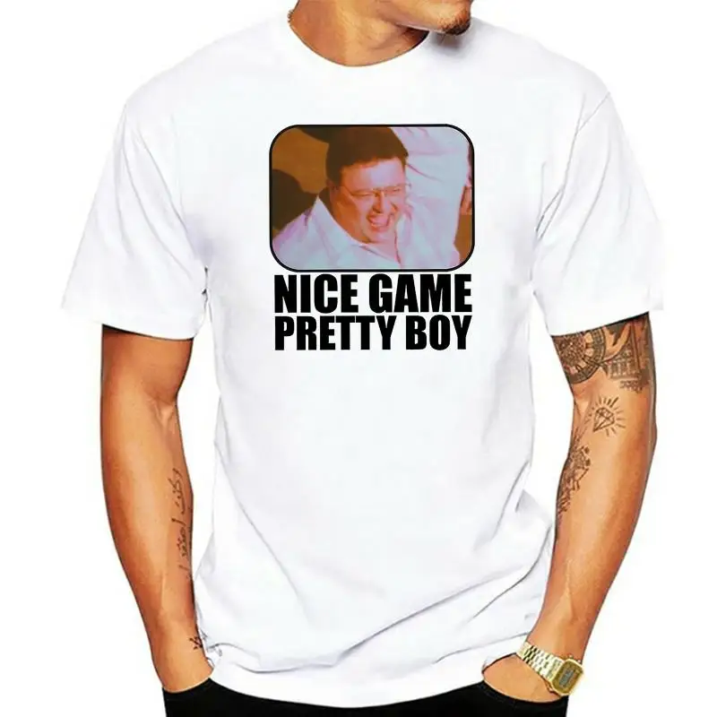 

Men tshirt Seinfeld Nice Game Pretty Boy Seinfeld T Shirt women T-Shirt tees top