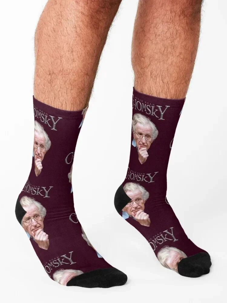 Носки Noam Chomsky спортивные носки для Хэллоуина мужчин и женщин
