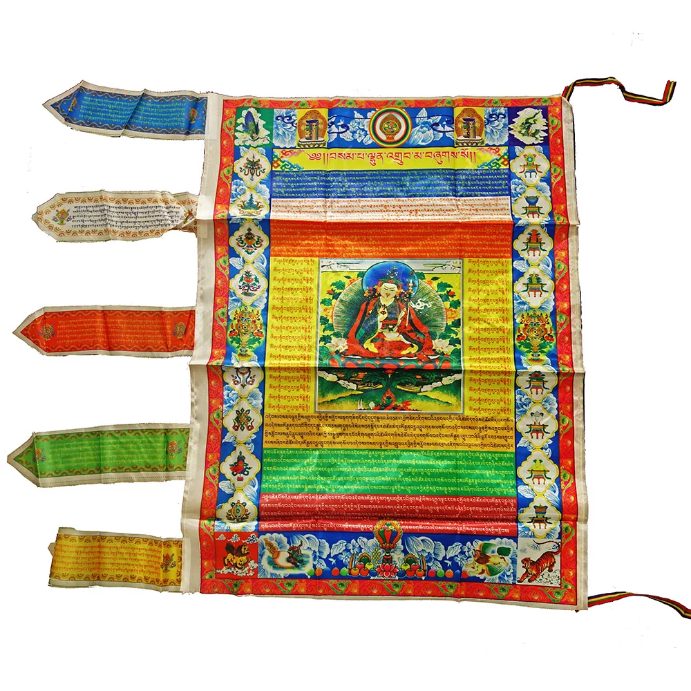 

Тибетский молитвенный флаг ветровой лошади