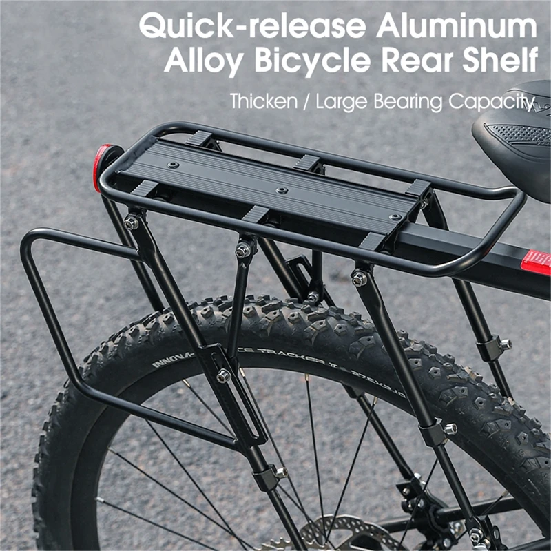 

Багажная стойка для велосипеда, задняя велосипедная стойка для заднего багажника, быстросъемная задняя стойка для горного и дорожного велосипеда, высокое качество, удобная