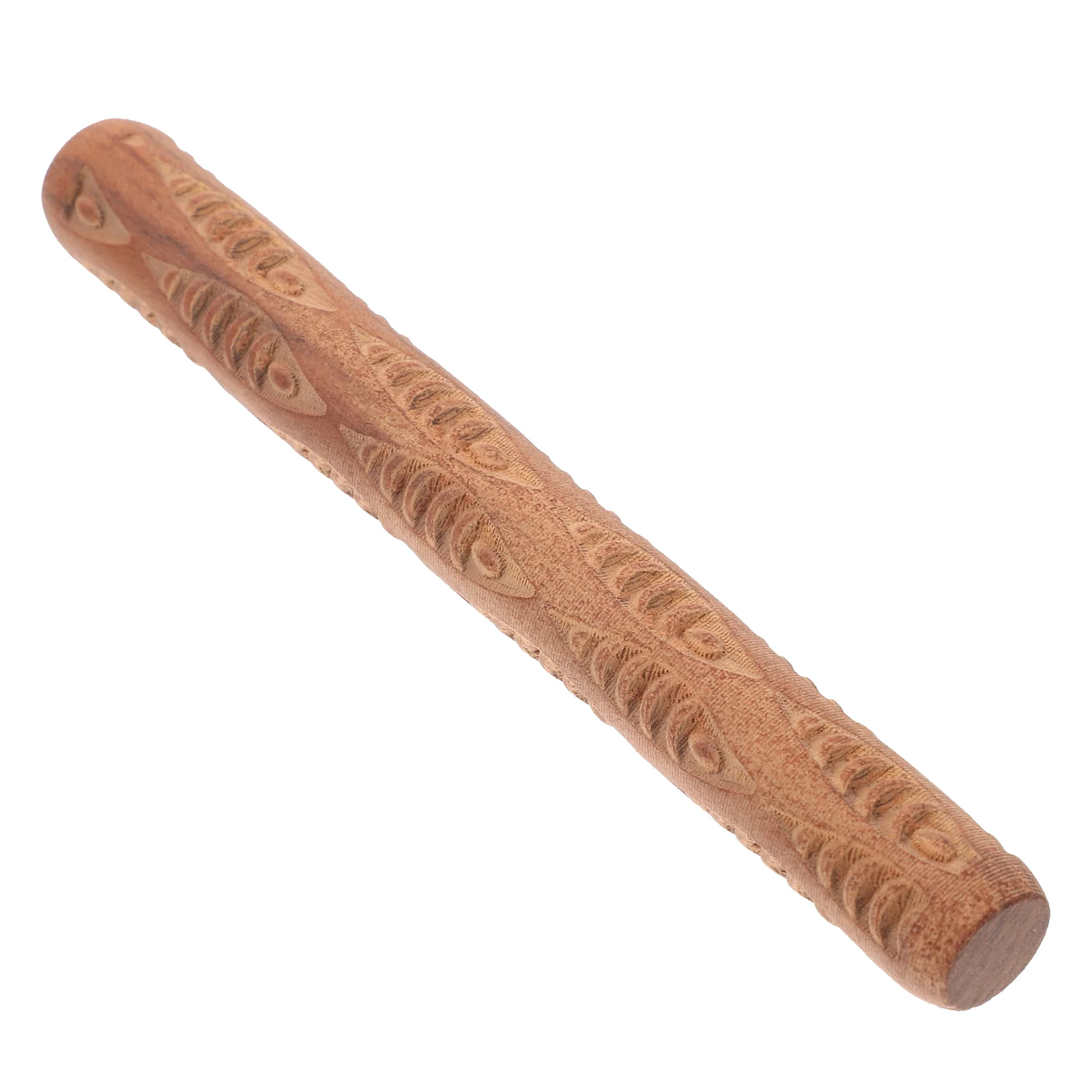 

Clay Pottery Roller Rolling Rod Stick Printing Tool Texture Ceramics Toolscraft Textured Wooden Embossing Christmas Stamps Mud