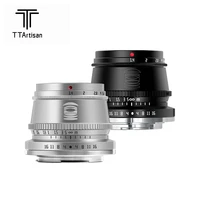 ttartisan 35mm f1 4 aps c manual focus camera lens for sony e fuji x canon m leica l nikon z panasonic olympus m43 black silver