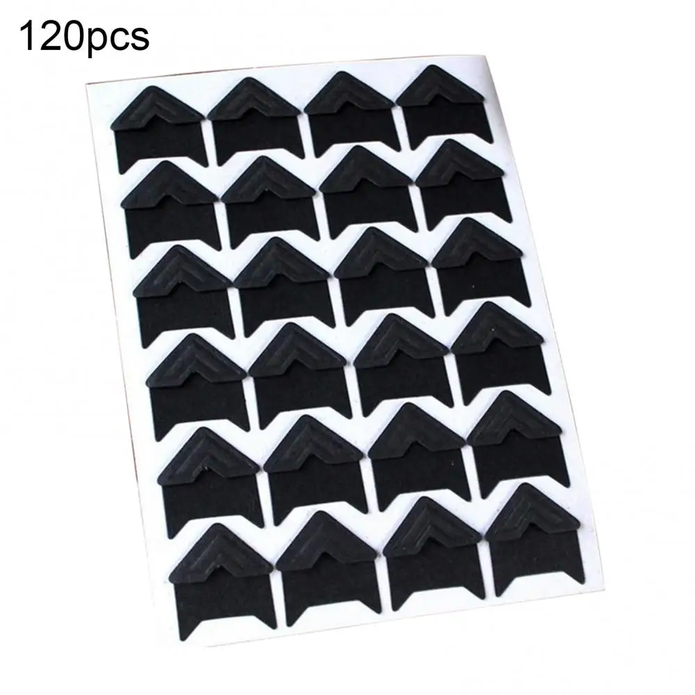 120 шт./лот 5 листов сделай сам винтажные угловые наклейки из крафт-бумаги для