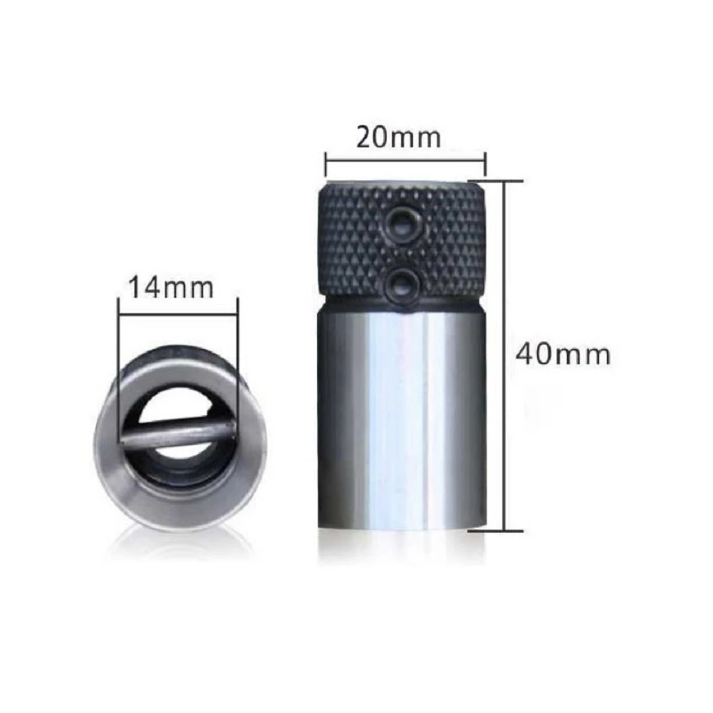 

Base Drill Sleeve Silver/black Tungsten Steel Woodworking Drill Row Cross SleeveClamp For Drilling Machine 1 Pcs