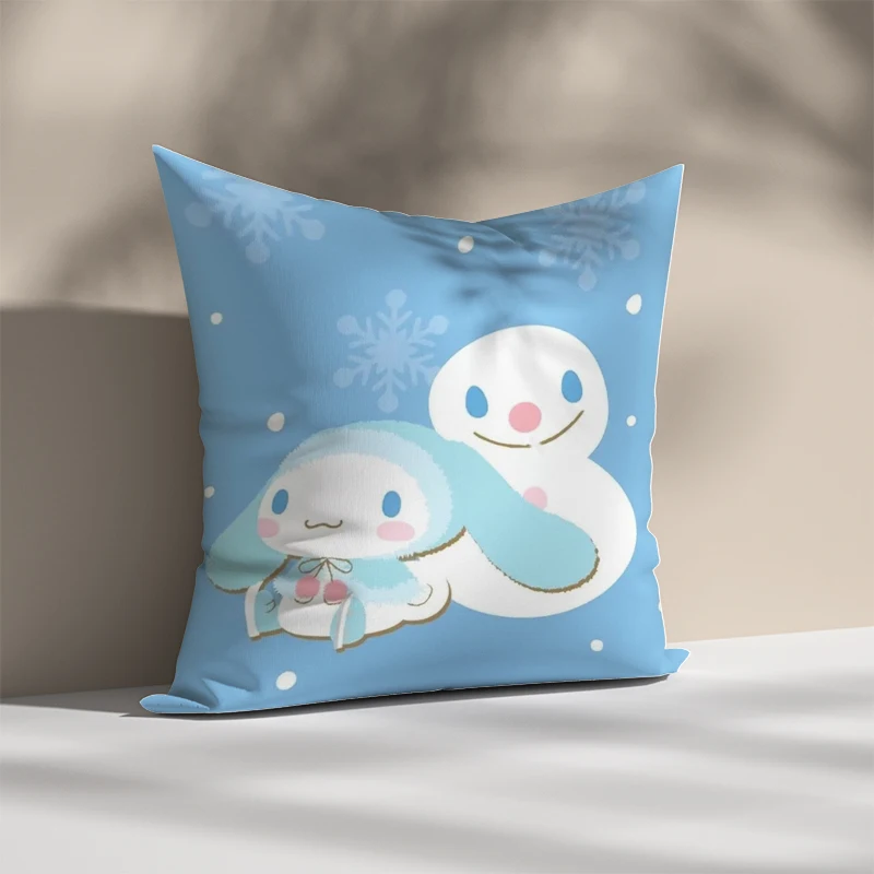 

Cinnamorol Anime Pillow Cases for Bed Sleeping Pillows 45x45 Cushions Covers Pillowcase Cushion Cover Decorative Sofa Throw Hugs