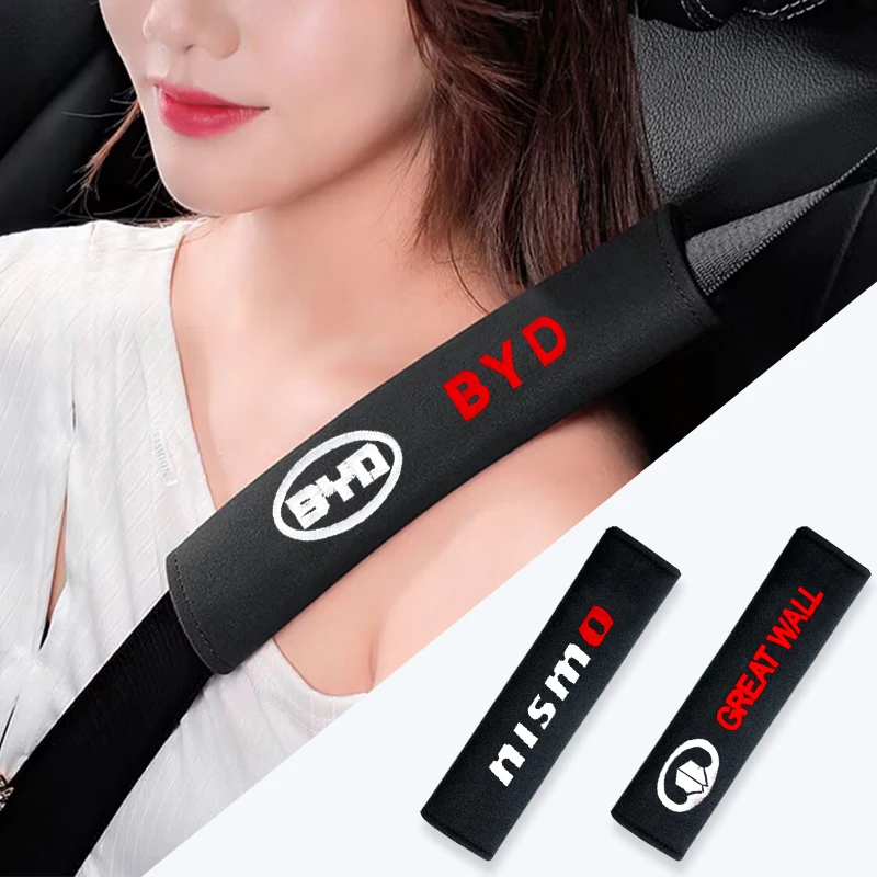 Автомобильный чехол для ремня безопасности 2 шт., автомобильные товары для Porsche Cayenne 958 944 996 997 Macan Design Panamera Boxster 986 Cayman