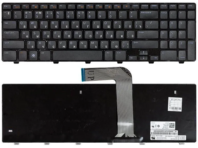 Клавиатура для Dell XPS 17 (L702x) черная|Клавиатуры замены| |
