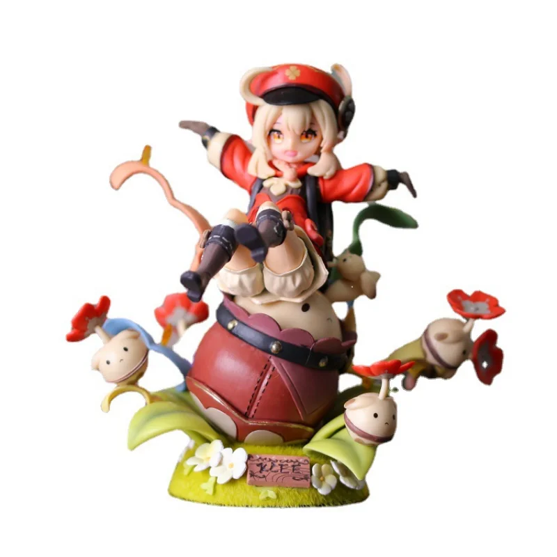 

Новинка, оригинальная игрушка Genshin God Klee, ручная игра рыцаря искры, модель ручной работы, игрушки для детей, бесплатная доставка товаров